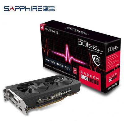 Amd Radeon Rx580 8gb 2048sp নন LHR গ্রাফিক কার্ড 500W GDDR5