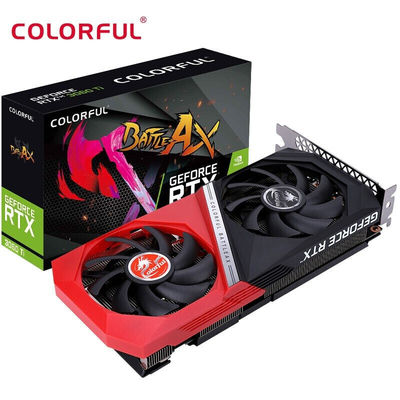 ডেস্কটপ ডিসক্রিট গ্রাফিক্স কার্ড GeForces RTX3060Ti DUO V2 LHR লাইট চেজিং