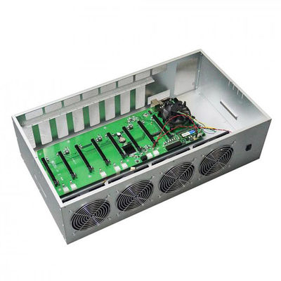 Rtx Gtx গ্রাফিক্স কার্ডের জন্য EtHash 4 - 12 GPU মাইনার রিগ কেস 750W