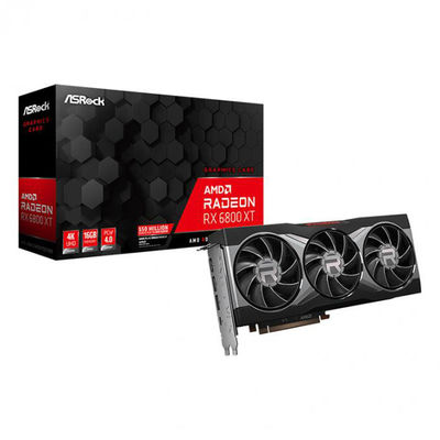 2360MHz মাইনিং রিগ নন LHR গ্রাফিক কার্ড Radeon RX 6800 XT 16GB GDDR6