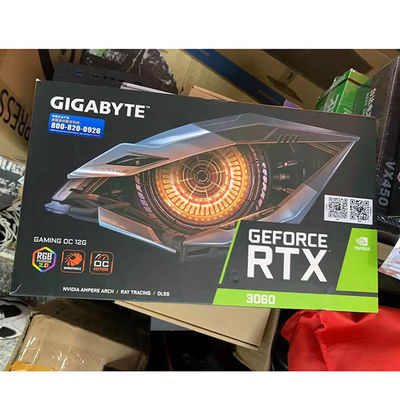 GPU মাইনিং রিগের জন্য RTX 3060 নন LHR গ্রাফিক কার্ড GDDR6 12GB